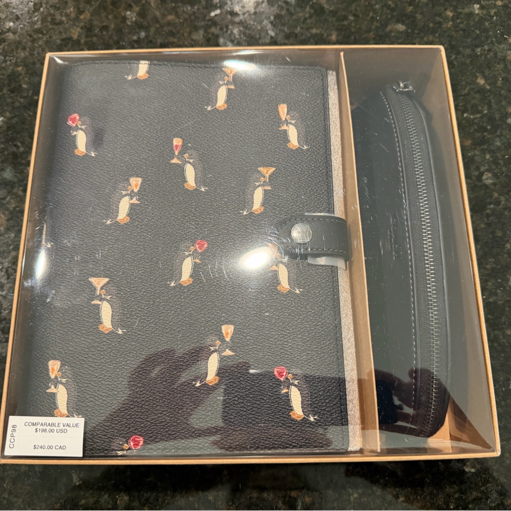 Boxed Notebook And Pencil Case Set